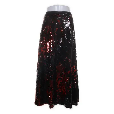 Maxi skirt (Black, Red) from Talbot Runhof Elastane, Cupro