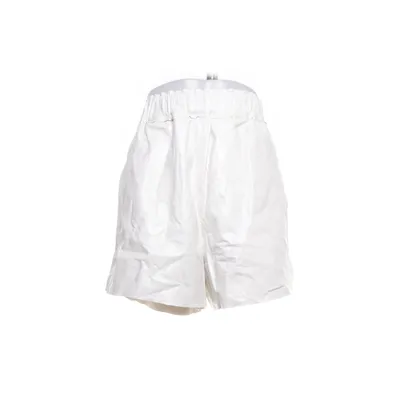 Leather shorts (White) from H&M Premium Quality Leather, Viscose