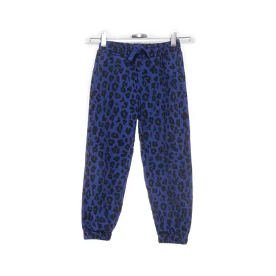 Sweatpants (Blue, Black) from Lindex Kids Cotton, Polyester