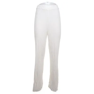 Palazzo pants (White) from By Aylin Koenig Viscose, Silk