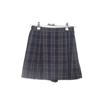 Skort (Blauw, Meerkleurig) van Uniqlo Katoen, Viscose, Gerecycled polyester