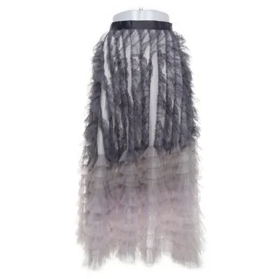 Tulle skirt (Gray, Multicolored) from Chicwish Polyester
