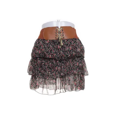 Skirt (Black, Multicolored)