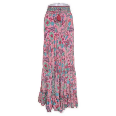 Maxi rok (Roze, Meerkleurig) van Gold & Silver Viscose