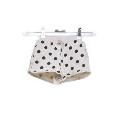 Korte broek (Wit, Zwart) van Zara Katoen, Polyester