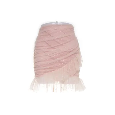 Wrap skirt (Pink) from Saint Genies Elastane, Polyamide, Polyester