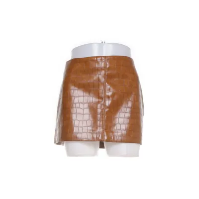 Rok (Bruin) van Divided by H&M Polyester, Polyurethaan