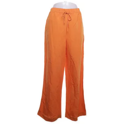 Palazzo broek (Oranje) van H&M Premium Quality Linnen, Viscose