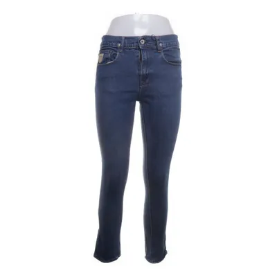 Jeans (Blue) from April 77 Leather, Cotton, Elastane