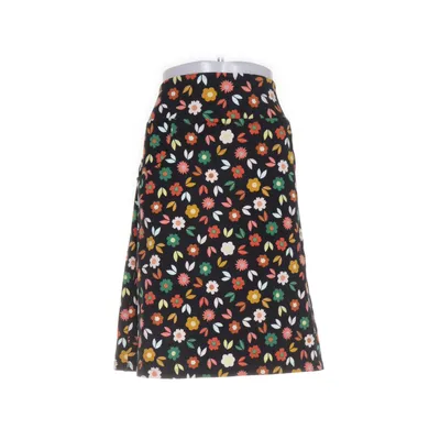 Kjol (Svart, Flerfärgad) från Cissi och Selma Bomull, Elastan