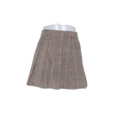 Rok (Bruin, Meerkleurig) van Divided by H&M Elastaan, Polyester