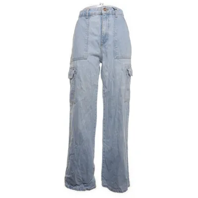 Cargo broek (Blauw) van Zara Katoen