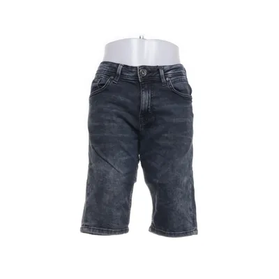 Denim shorts (Blauw) van Smog Katoen, Elastaan