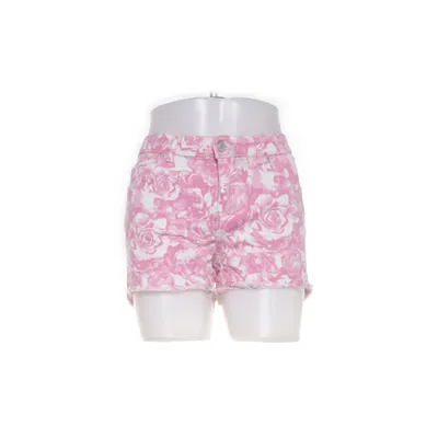 Denim shorts (White, Pink) from Perfect Jeans Gina Tricot Cotton, Elastane