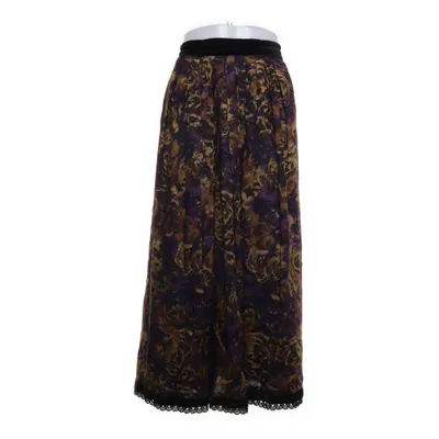 Skirt (Black, Multicolored) from Meico Polyester, Viscose