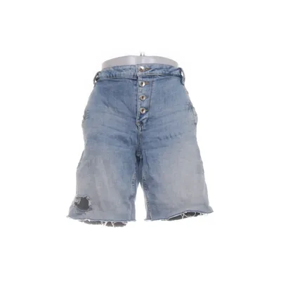 Denim shorts (Blauw) van Lindex Katoen, Elastaan