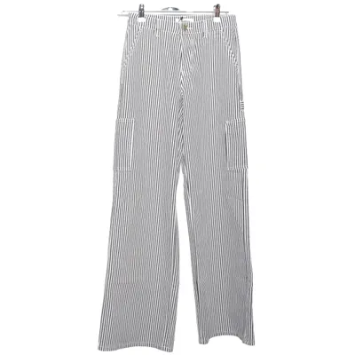 Pantalon patte d'éléphant (Noir, Blanc) de Sofie Schnoor Coton, Élasthane, Polyester