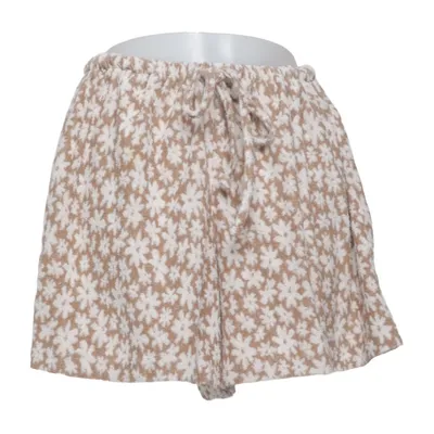 Pyjamashorts (Bruin, Wit) van Bohème Katoen, Polyester