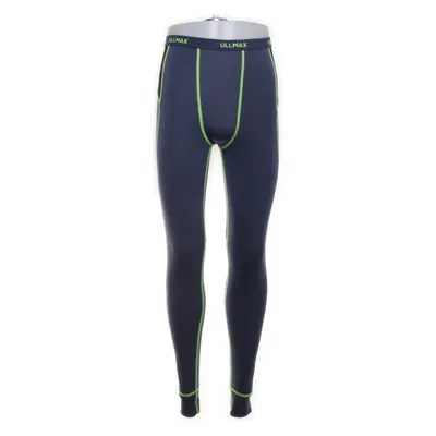 Long Johns (Blue, Multicolored) from Ullmax Elastane, Merino wool, Polyester