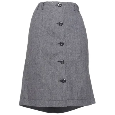 Kjol (Grå, Svart) från Signal Polyester, Ull