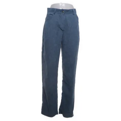Pantalon en velours (Bleu) de LVCILIA