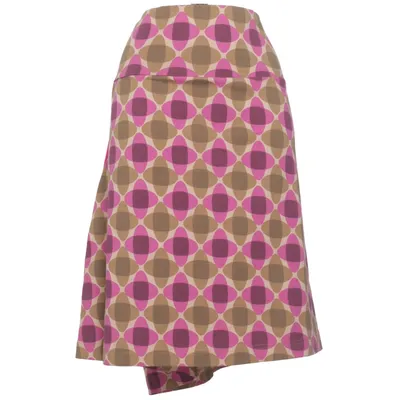Jupe (Rose, Marron, Violet) de Tante Betsy Élasthane, Coton biologique