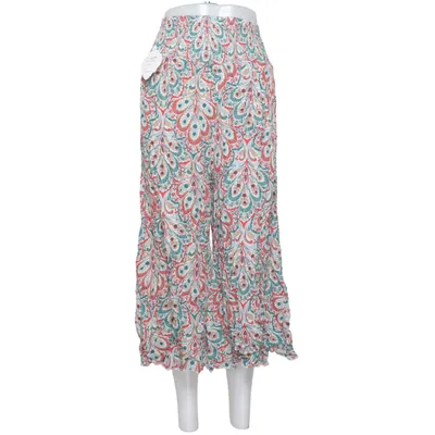 Culottes (White, Multicolored) from J. Stars Viscose