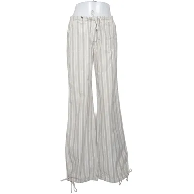 Palazzo pants (White, Green) from ONLY Cotton
