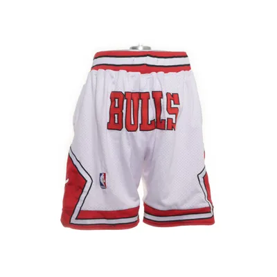 Basketshorts (Vit, Röd) från Just Don
