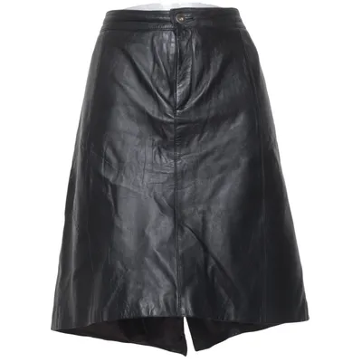Läderkjol (J92246B) från ZJ Denim Identity Skinn