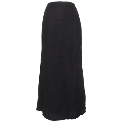 Maxi rok (Zwart) van ONLY Carmakoma Linnen, Viscose