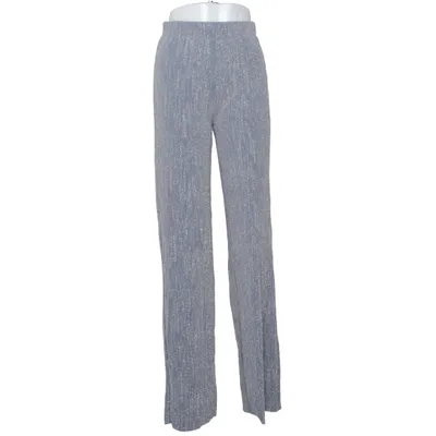 Palazzobyxor (Blå, Silverfärgad) från Leveté Room Metallfiber, Polyamid