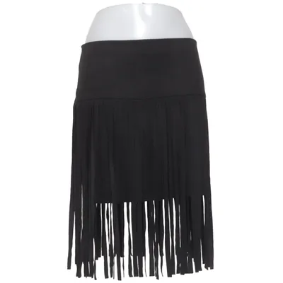 Nederdel (Sort) fra KimiKa Elastan, Polyester