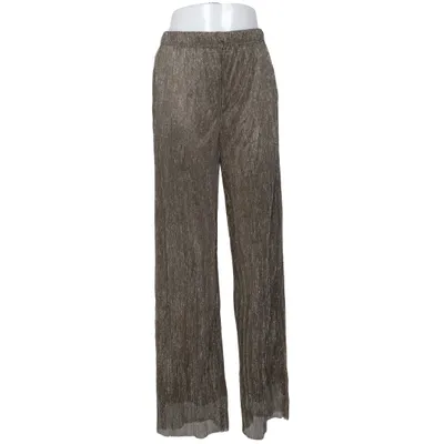 Pantalon patte d'éléphant (Marron, Or) de My Essential Wardrobe Polyester