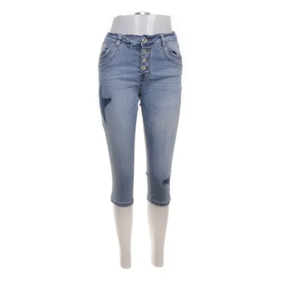 Denim shorts (Blauw) van Lexxury Katoen, Elastaan, Polyester, Viscose