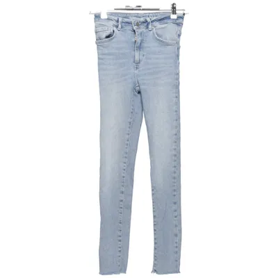 Jean (Bleu) de Never Denim Coton, Élasthane, Polyester