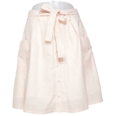 Jupe (Jaune, Blanc) de Marie Sixtine Coton, Polyester, Viscose