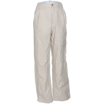 Chino (Beige) de H&M Coton, Lin, Polyester