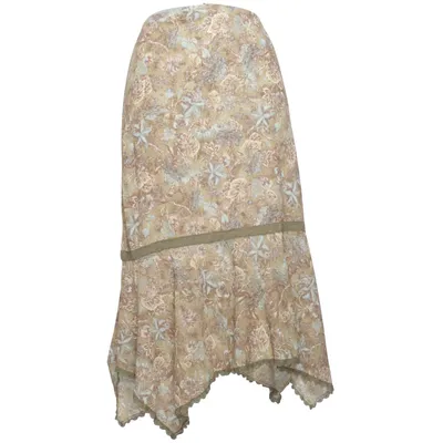 Jupe (Marron, Vert, Multicolore) de Naf Naf Polyester