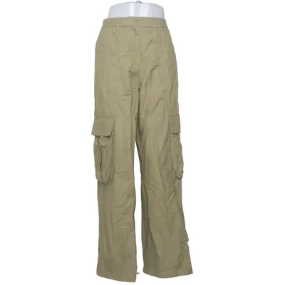 Cargo pants (Green) from Mango Cotton, Linen, Polyester
