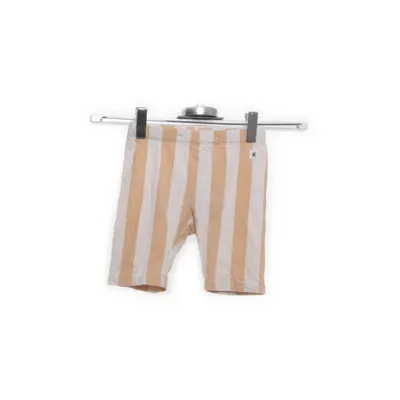 Shorts (Brun, Hvid) fra Lindex Bomuld, Elastan