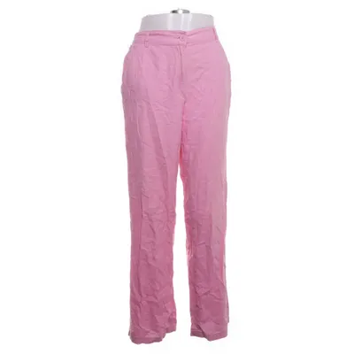 Bukser (Pink) fra H&M Premium Quality Linned, Viscose