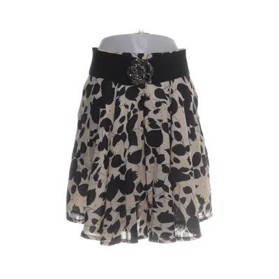 Skirt (Beige, Multicolored) from Uttam London Cotton, Polyester