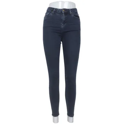 Spijkerbroek (Moto) van Topshop Moto Katoen, Elastaan, Polyester
