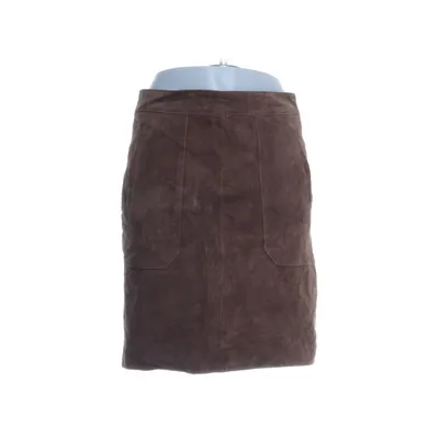 Leren rok (Bruin) van Woman by Tchibo Leer, Polyester