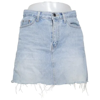 Denim skirt (Blue) from And Cotton
