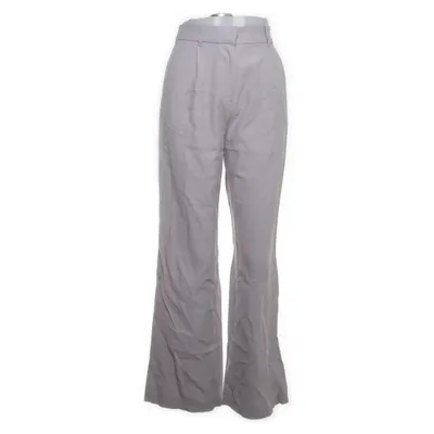 Suit pants (Gray) from H&M Linen, Polyester, Viscose