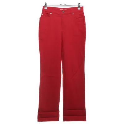 Jeans (Röd) från Lindex Jeans Bomull, Elastan