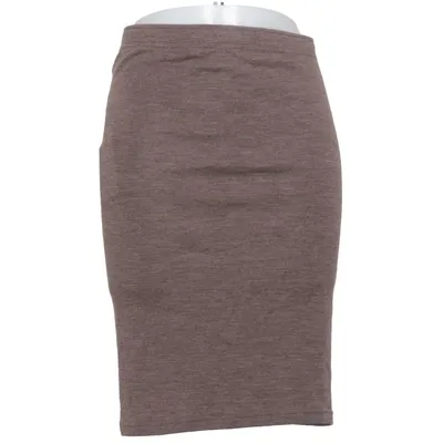 Jupe (Marron) de Dilling Laine de mouton