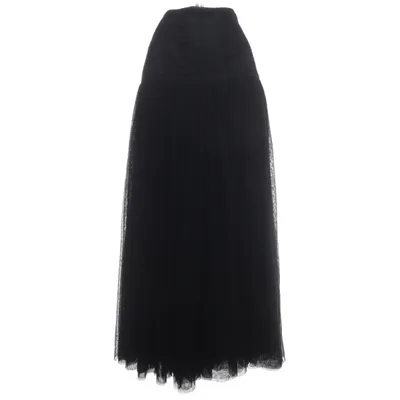 Långkjol (Svart) från Stills Acetat, Polyester, Silke